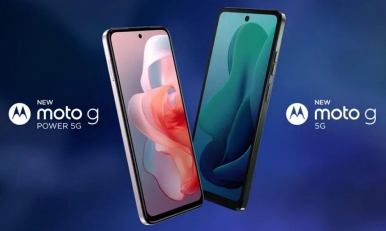 Motorola revela novas versões dos celulares Moto G Power e Moto G 5G