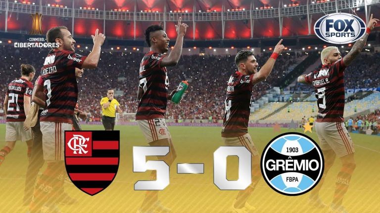 RUMO AO CHILE! Flamengo 5×0 Grêmio – semifinal Conmebol Libertadores – Completo