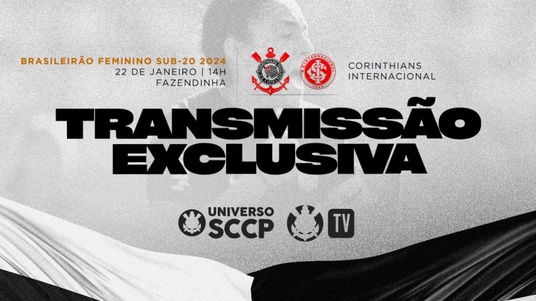 TRANSMISSÃO | Corinthians x Internacional | Campeonato Brasileiro Feminino Sub-20