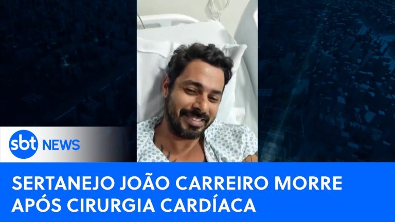 Sertanejo João Carreiro morre após complicações de cirurgia cardíaca | #SBTNewsnaTV (04/01/23)