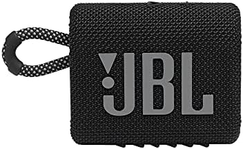 JBL Go 3: Alto-falante portátil com Bluetooth, bateria embutida, recurso à prova d’água e poeira – preto