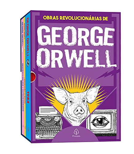 As obras revolucionárias de George Orwell – Box com 3 livros