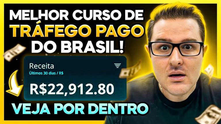 Melhor Treinamento de Tráfego Pago do Brasil Face Ads, Google Ads, Gestor de Tráfego e mais!