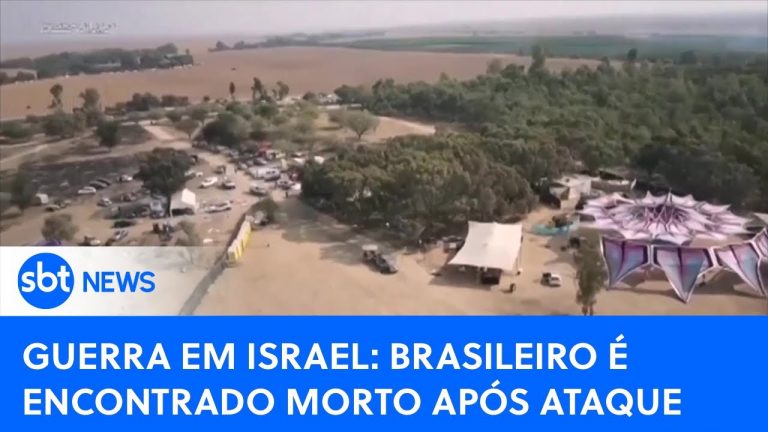 Guerra em Israel: Brasileiro é encontrado morto após ataque do Hamas | #SBTNewsnaTV (10/10/23)