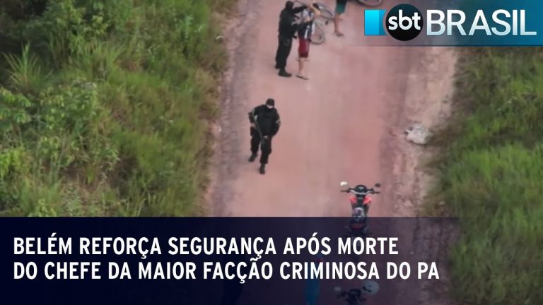 Belém reforça segurança após morte do chefe da maior facção criminosa do PA | SBT Brasil (24/03/23)