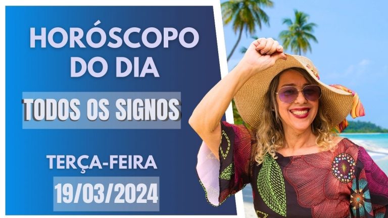 HORÓSCOPO DE HOJE // MARÇO – DIA 19/03/2024, TERÇA-FEIRA- Todos os Signos! Por Zuri! #cartas