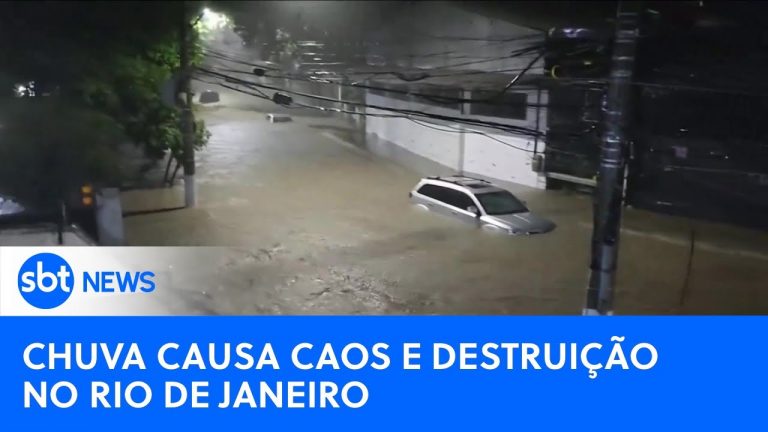 Chuva deixa onze mortos e duas pessoas desaparecidas no Rio de Janeiro | #SBTNewsnaTV (15/01/24)
