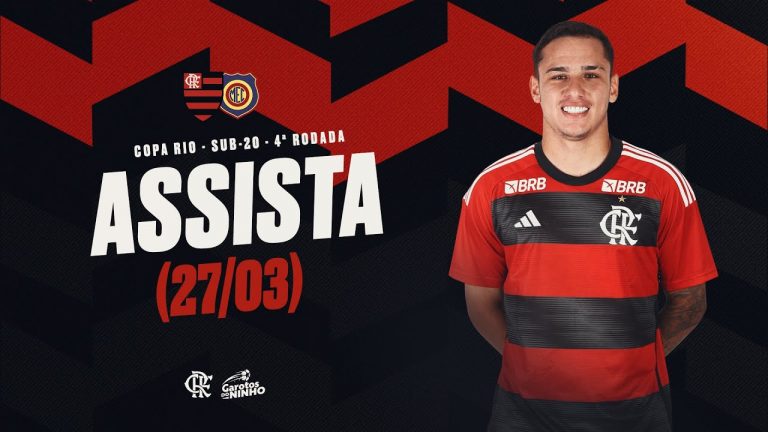 Copa Rio Sub-20 | Flamengo x Madureira – AO VIVO – 27/03