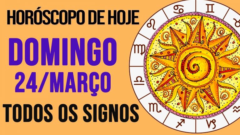 HORÓSCOPO DE HOJE // DOMINGO – DIA 24/03/2024 – Todos os Signos [AMOR, TRABALHO E DINHEIRO]