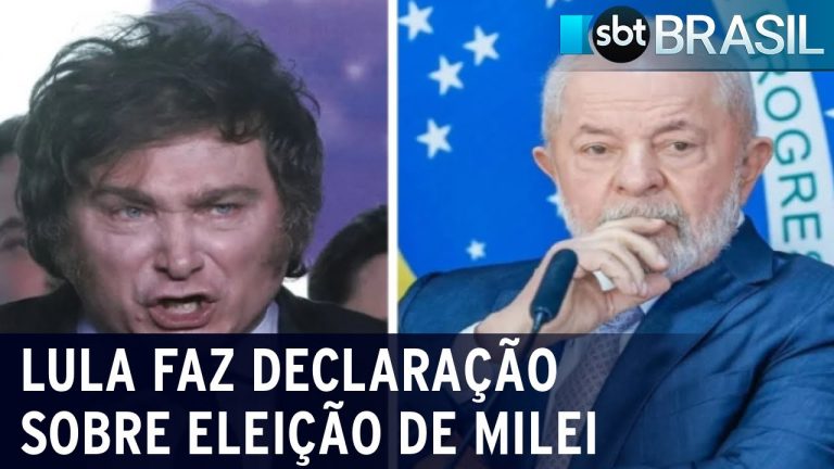 Presidente Lula não deve comparecer à posse de Javier Milei | SBT Brasil (20/11/23)
