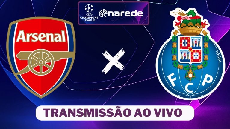 Arsenal x Porto ao vivo | Transmissão ao vivo | Champions League 23/24