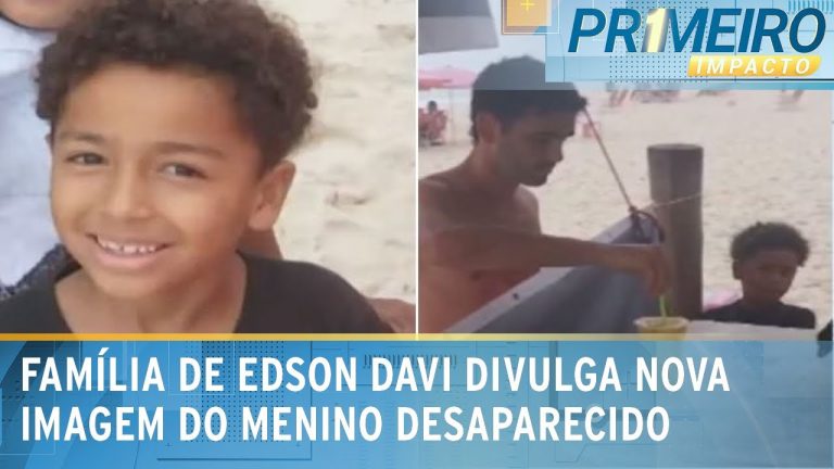 Novo vídeo mostra Edson Davi de cabelos secos antes de desaparecer no Rio|Primeiro Impacto(31/01/24)