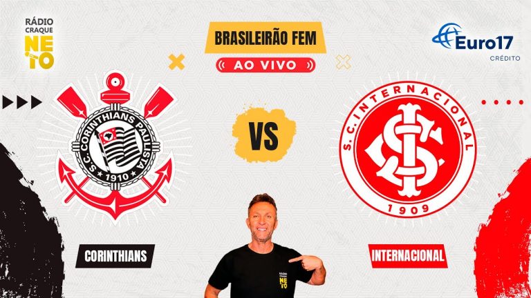 Corinthians x Internacional | AO VIVO | Brasileirão Feminino 2024 | Rádio Craque Neto