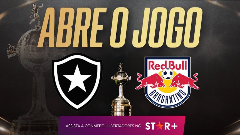 BOTAFOGO x BRAGANTINO pela Conmebol Libertadores – Abre o jogo AO VIVO E COM IMAGENS