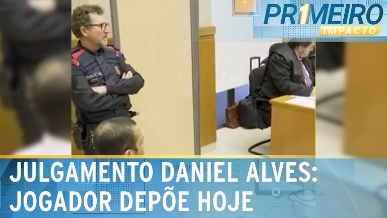 Daniel Alves depõe hoje na Espanha | Primeiro Impacto (07/02/24)