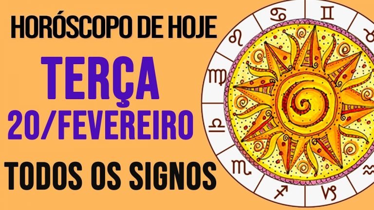 HORÓSCOPO DE HOJE // TERÇA – DIA 20/02/2024 – Todos os Signos [AMOR, TRABALHO E DINHEIRO]