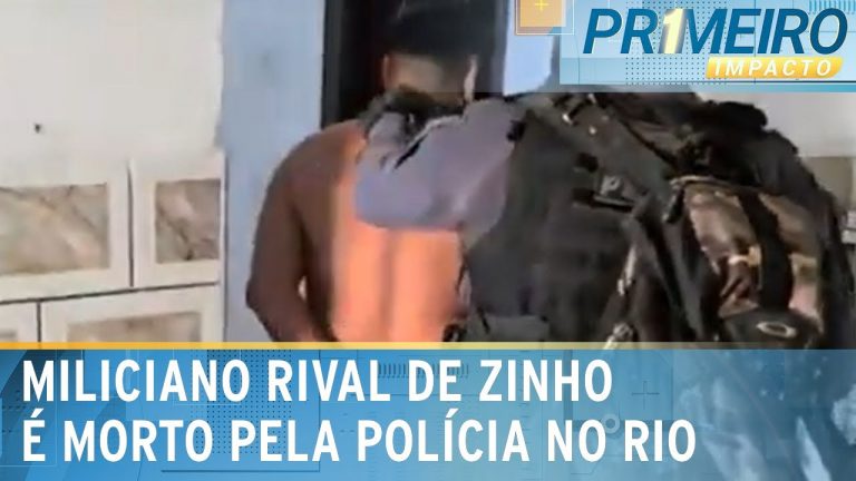 “Tubarão”, miliciano rival de Zinho é morto pela polícia | Primeiro Impacto (06/02/24)