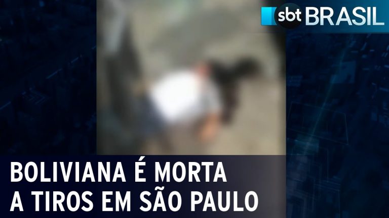 Boliviana é assassinada a tiros no centro de São Paulo | SBT Brasil (25/01/22)