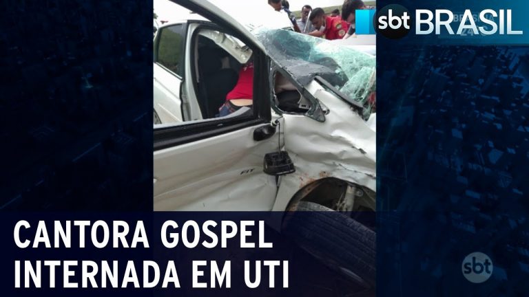 Cantora gospel Amanda Wanessa está internada em UTI no Recife | SBT Brasil (05/01/21)