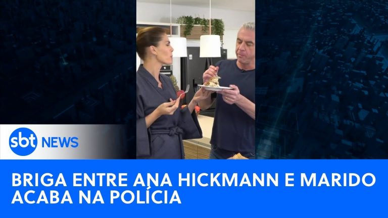 Briga entre a apresentadora Ana Hickmann e o marido termina em polícia | #SBTNewsnaTV (13/11/23)