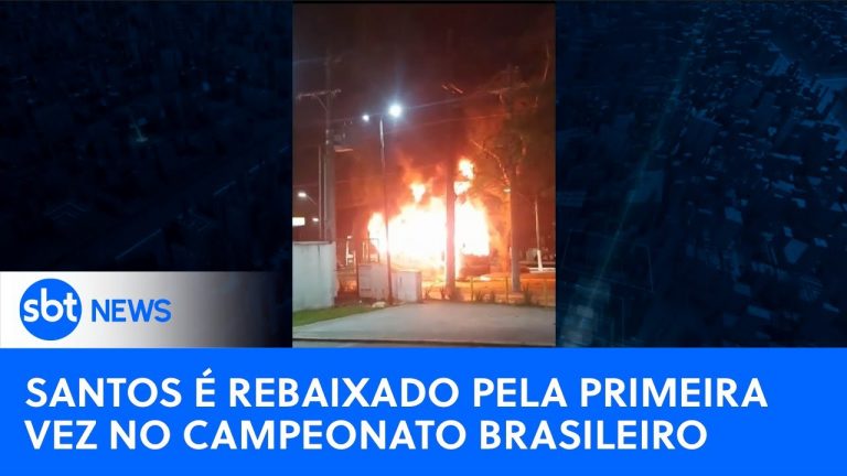 Pela primeira vez, Santos é rebaixado à Série B do Campeonato Brasileiro | #SBTNewsnaTV (07/12/23)