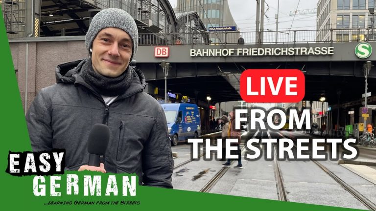 No Cars Allowed on This Berlin Street | Easy German Live