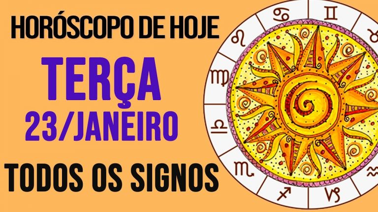 HORÓSCOPO DE HOJE // TERÇA – DIA 23/01/2024 – Todos os Signos [AMOR, TRABALHO E DINHEIRO]