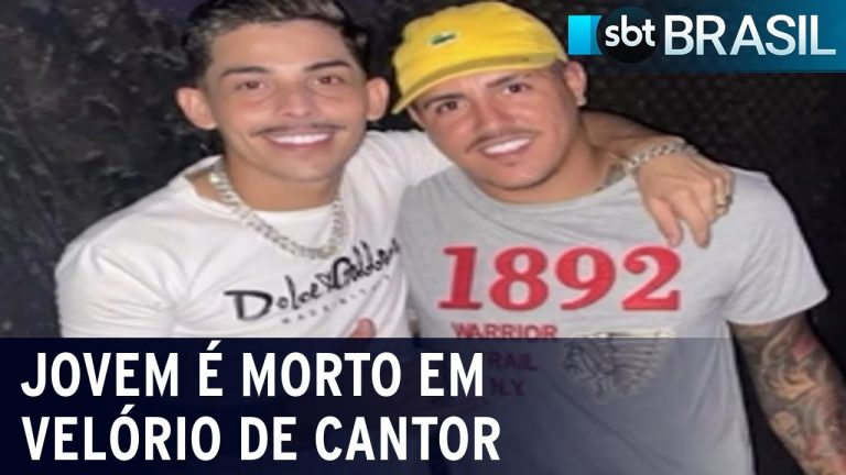 Jovem é morto a tiros em velório de cantor de forró | SBT Brasil (10/09/21)