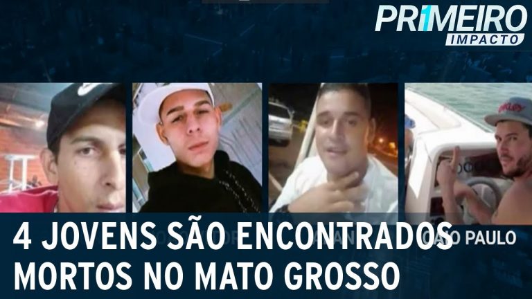Quatro jovens viajam a trabalho e são assassinados no Mato Grosso | Primeiro Impacto (09/08/22)