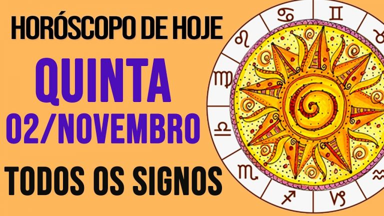 HORÓSCOPO DE HOJE // NOVEMBRO – DIA 02/11/2023 – Todos os Signos