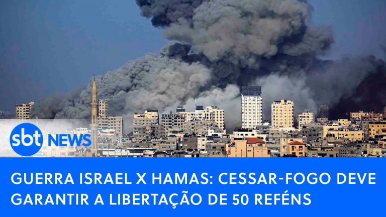 🔴Brasil Agora: Guerra Israel X Hamas: cessar-fogo deve garantir a libertação de 50 reféns