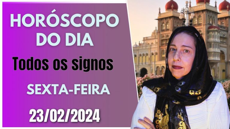 HORÓSCOPO DE HOJE // FEVEREIRO – DIA 23/02/2024, SEXTA-FEIRA- Todos os Signos! Por Zuri! #cartas