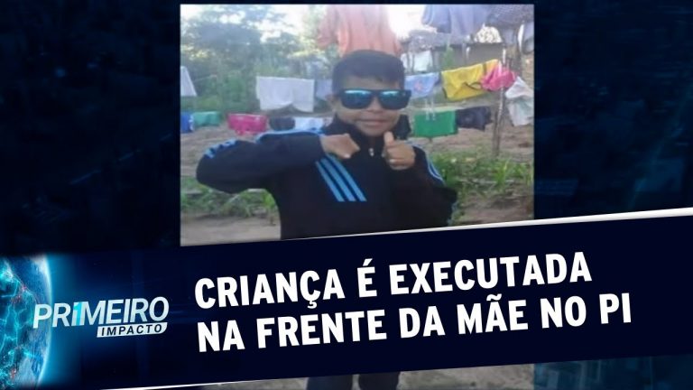 Criança é executada com 8 tiros no Piauí | Primeiro Impacto (19/03/20)