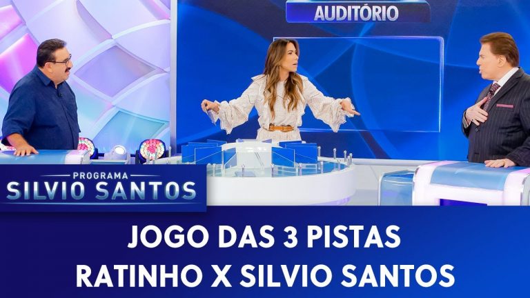 Jogo das 3 Pistas: Ratinho x Silvio Santos | Programa Silvio Santos (01/05/22)
