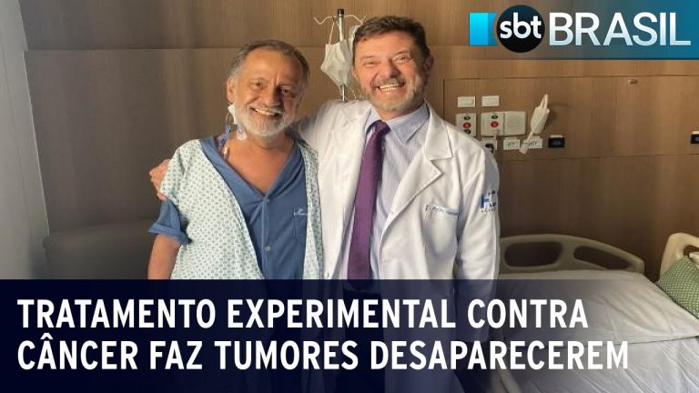 Tratamento experimental contra câncer faz tumores desaparecerem | SBT Brasil (29/05/23)