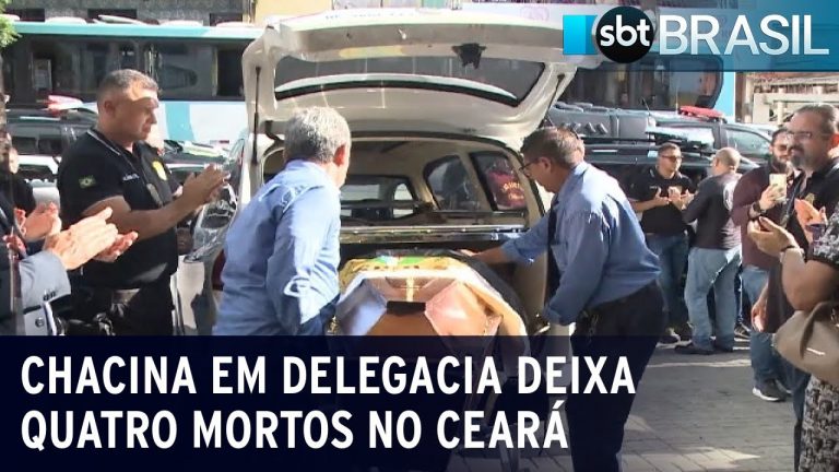 Chacina em delegacia do Ceará deixa quatro mortos | SBT Brasil (15/05/23)
