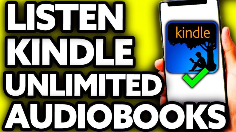 How To Listen to Audiobooks on Kindle Unlimited [EASY]