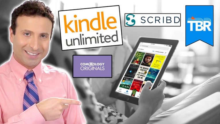 BEST EBOOK SUBSCRIPTION SERVICES (HONEST REVIEW) – Kindle Unlimited, TBR,  Scribd, Comixology
