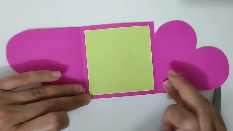 Lembrancinha Dia das Mães sem gastar nada #1 Cartão de Mensagem Surpresa/Envelope Card Origami