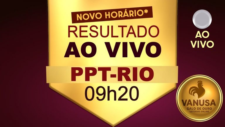 Resultado do jogo do bicho ao vivo – PTT-RIO 09h20