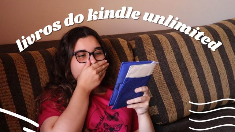 vlog de leitura com livros do kindle unlimited