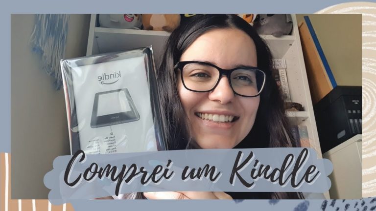 Comprei um Kindle!!! Unboxing e Primeiras impressões | Joana M Gabriel