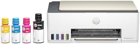 Impressora Multifuncional HP Smart Tank 583 Tanque de Tinta Colorida Wi-Fi (4A8D8A) – Impressora, Copiadora e Scanner