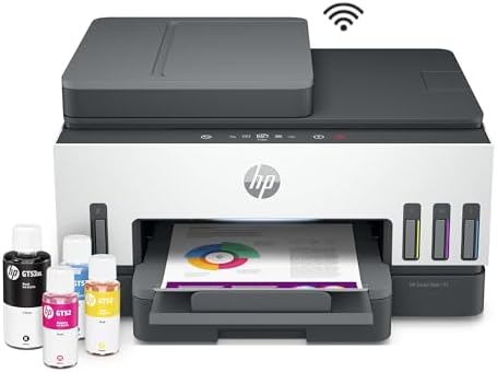 Impressora Multifuncional HP Smart Tank 794 Tanque de Tinta Colorida Wi-Fi Scanner Duplex, Bluetooth.Funções: Imprimir, Copiar, Digitalizar. Cor: Branco (2G9Q9A)