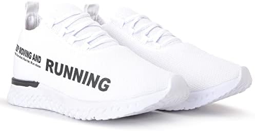 Tênis Esportivo Masculino para Academia Caminhada BF Shoes (Branco, br_footwear_size_system, adult, numeric, numeric_40)