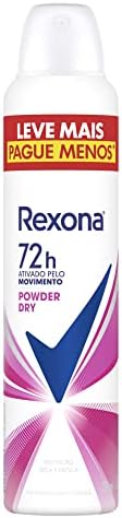 Rexona Antitranspirante Aerossol Powder Dry 250Ml Leve Mais Pague Menos (A Embalagem Pode Variar)