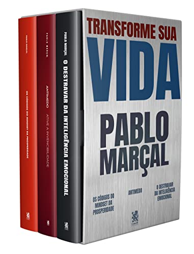 Coleção Transforme Sua Vida – Pablo Marçal – Box com 3 Livros