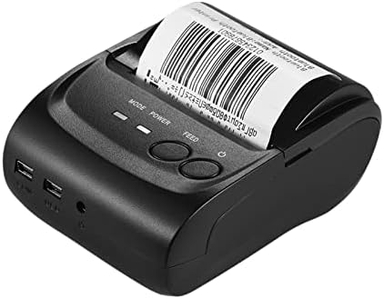 LOUJIN POS-5802LN Portale Mini 58mm 1 a 8 Sem Fio USB Impressora Térmica Recibo Bill Ticket Impressão POS