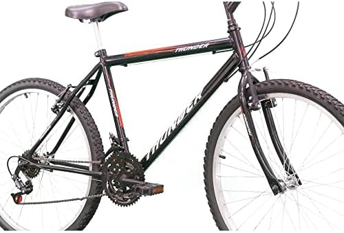 Bicicleta Aro 26 Thunder II Preta Track Bikes
