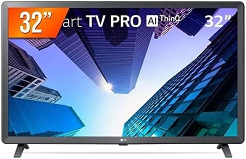 Smart TV LED 32″ HD LG 32LQ621CBSB.AWZ – IA LG ThinQ, Alexa built-in